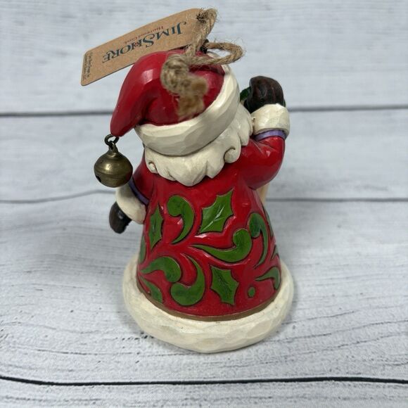 Jim Shore Heartwood Creek 2020 Santa Ornament Handpainted Poly-Resin Figurine - Picture 4 of 6